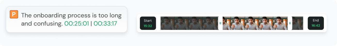 Clips y listas de reproducción